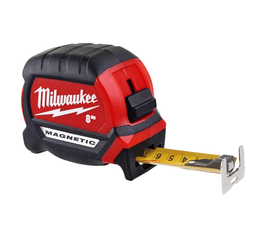 Milwaukee Magnetic Measuring Tape 8m / 26ft